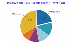 强势登顶！天翼云力夺中国专属云服务市场第一！